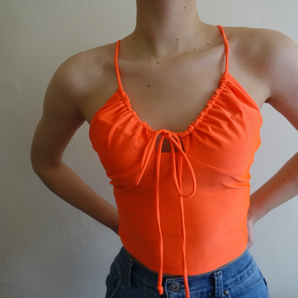Orange Tank top - Picture 2 of 6